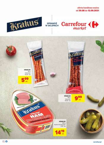 Gazetka Carrefour Market - 30.8.2021 - 12.9.2021.