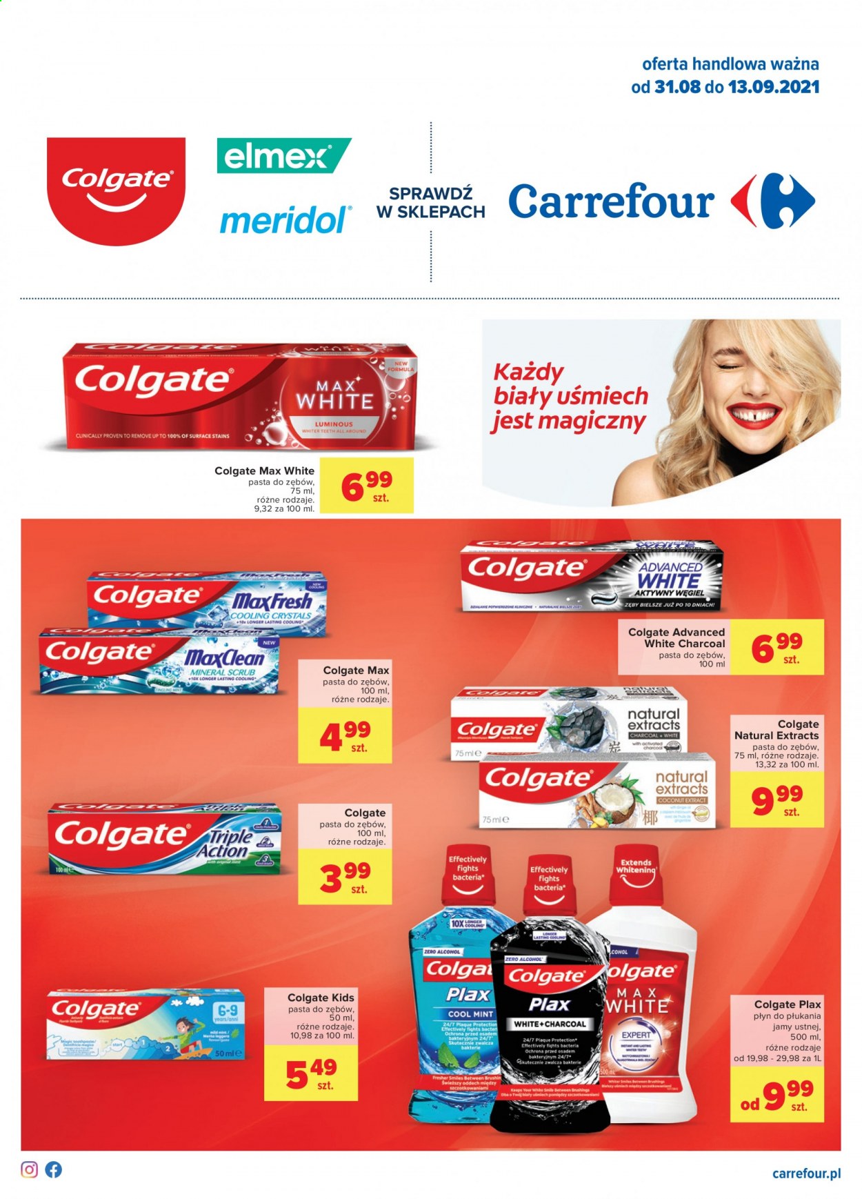 Gazetka Carrefour - 31.08.2021 - 13.09.2021. Strona 1