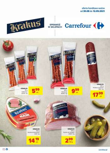 Gazetka Carrefour - 30.8.2021 - 12.9.2021.
