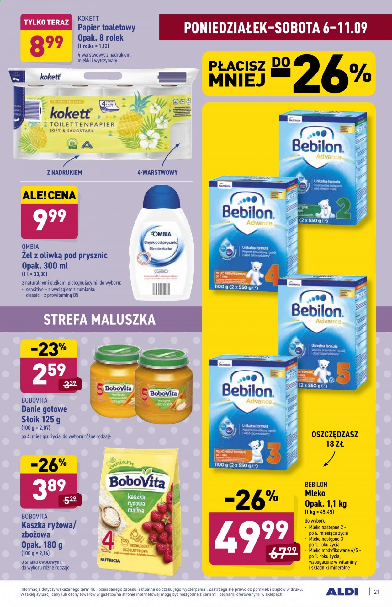 Gazetka ALDI - 6.09.2021 - 11.09.2021. Strona 21