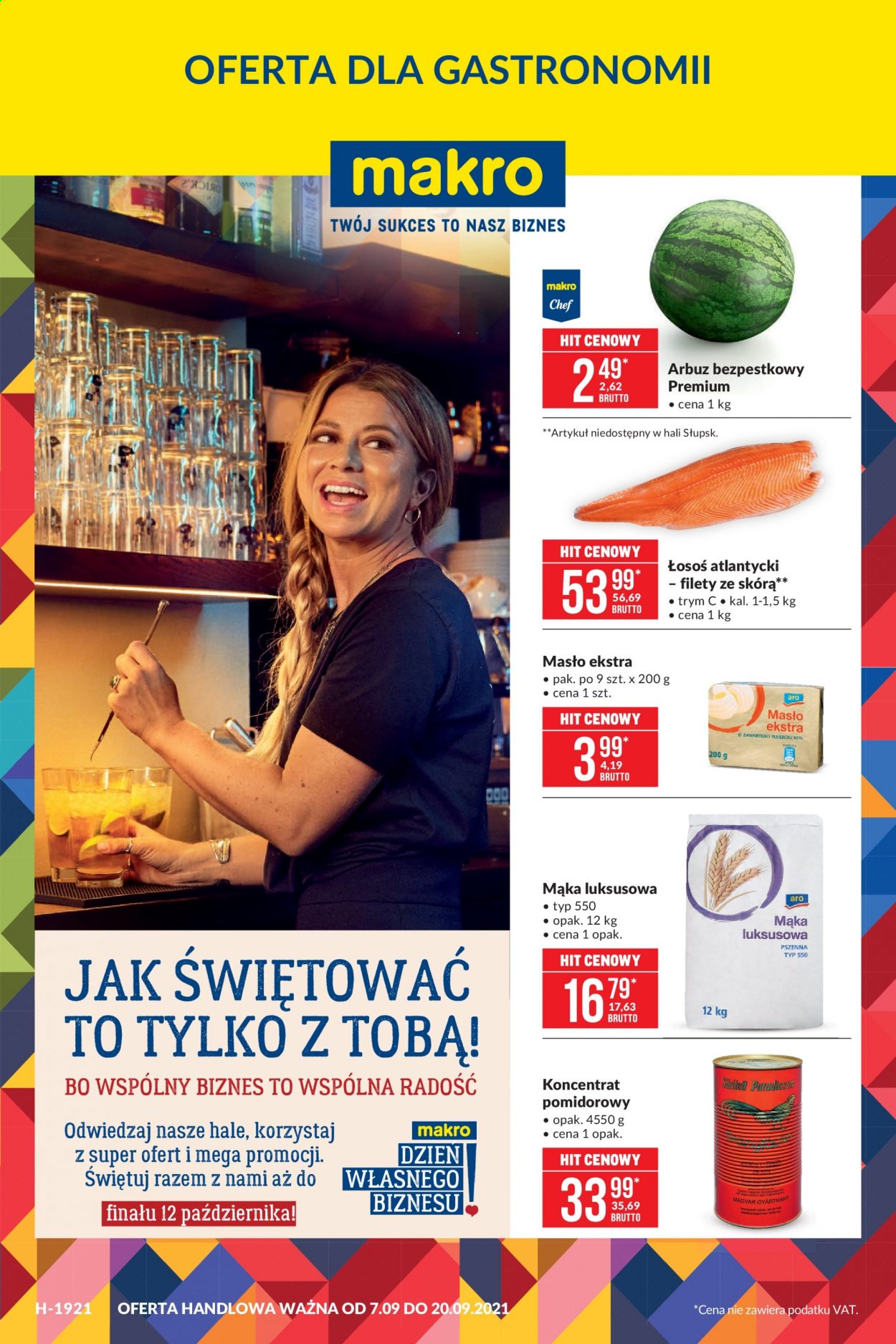 Gazetka Makro - 7.09.2021 - 20.09.2021. Strona 1