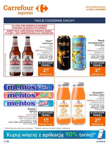 Gazetka Carrefour Express - 7.9.2021 - 13.9.2021.