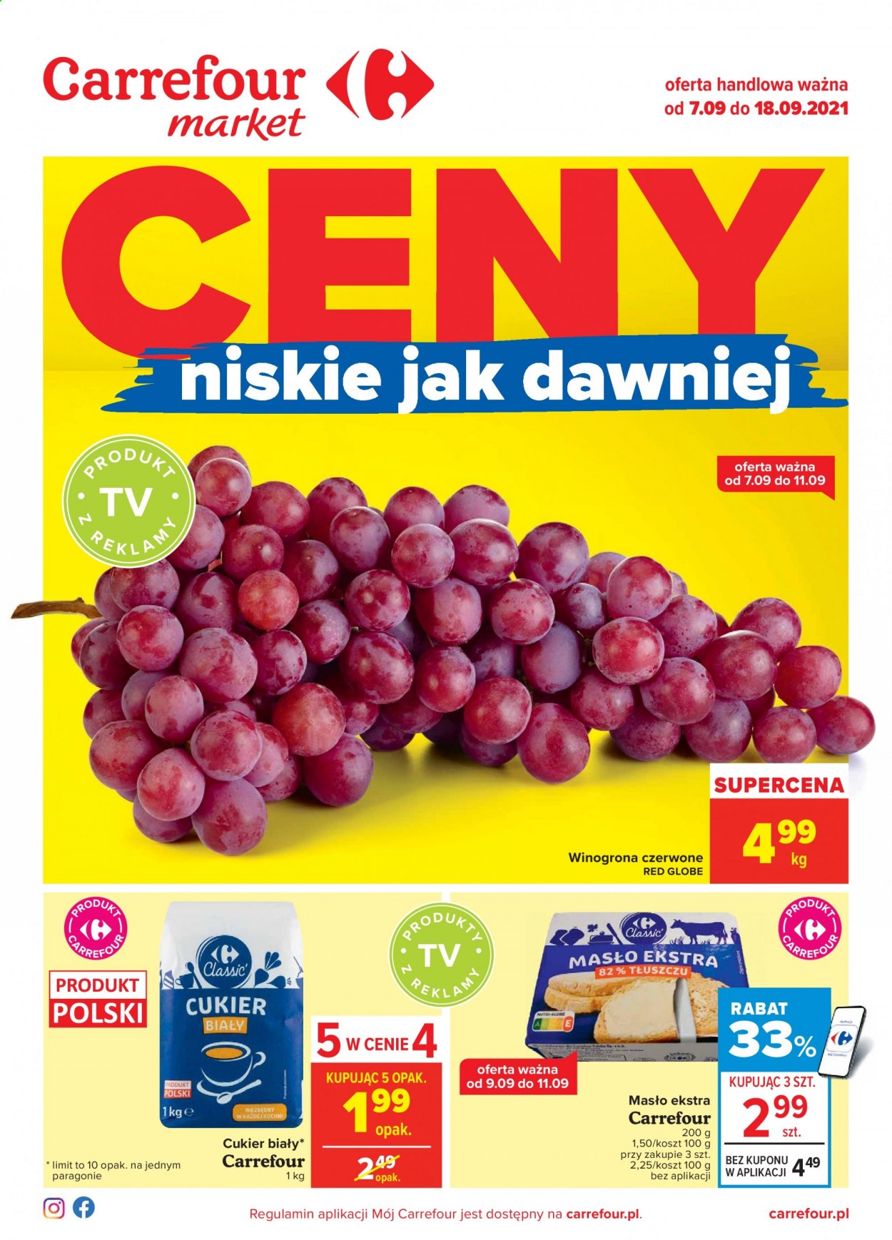 Gazetka Carrefour Market - 7.09.2021 - 18.09.2021. Strona 1