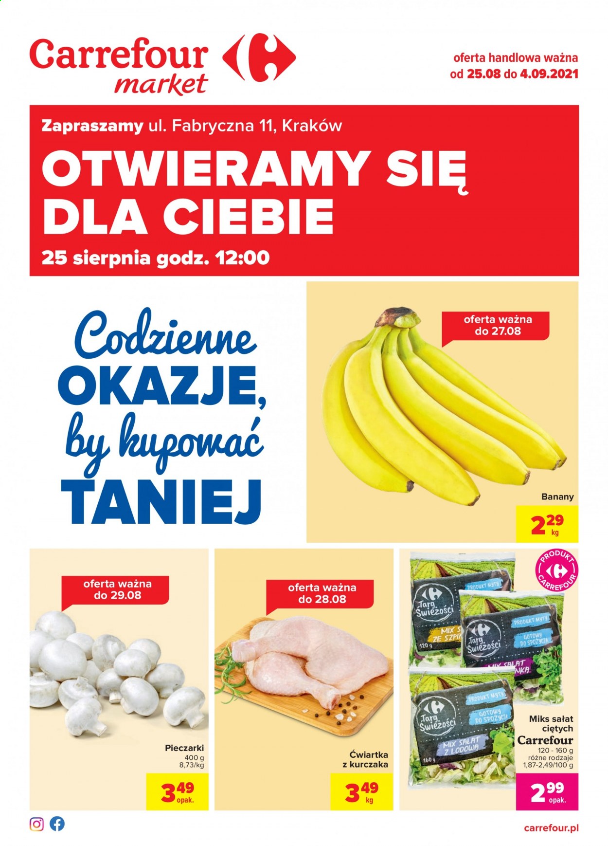 Gazetka Carrefour Market - 25.08.2021 - 4.09.2021. Strona 1