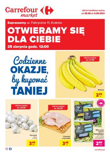 Gazetka Carrefour Market - 25.8.2021 - 4.9.2021.
