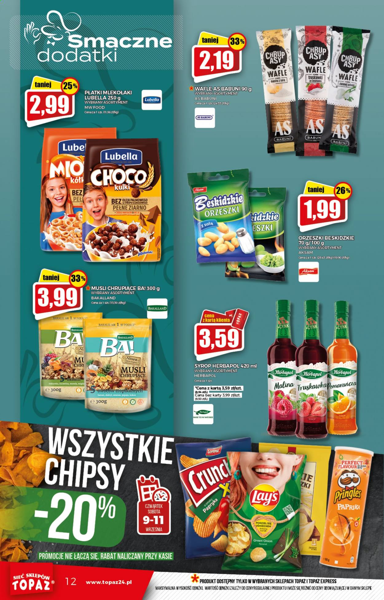Gazetka Topaz - 9.09.2021 - 15.09.2021. Strona 12