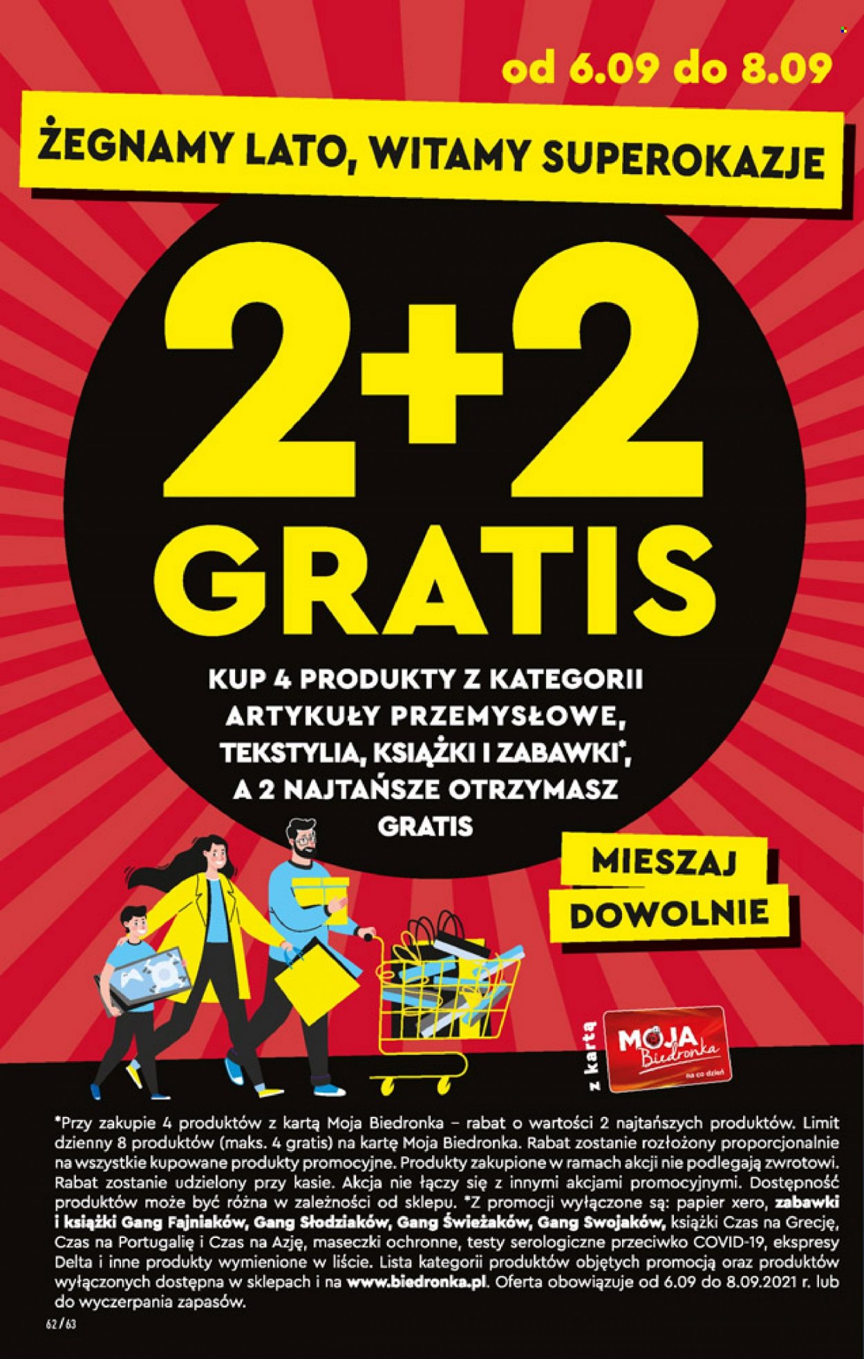 Gazetka Biedronka - 6.09.2021 - 11.09.2021. Strona 62