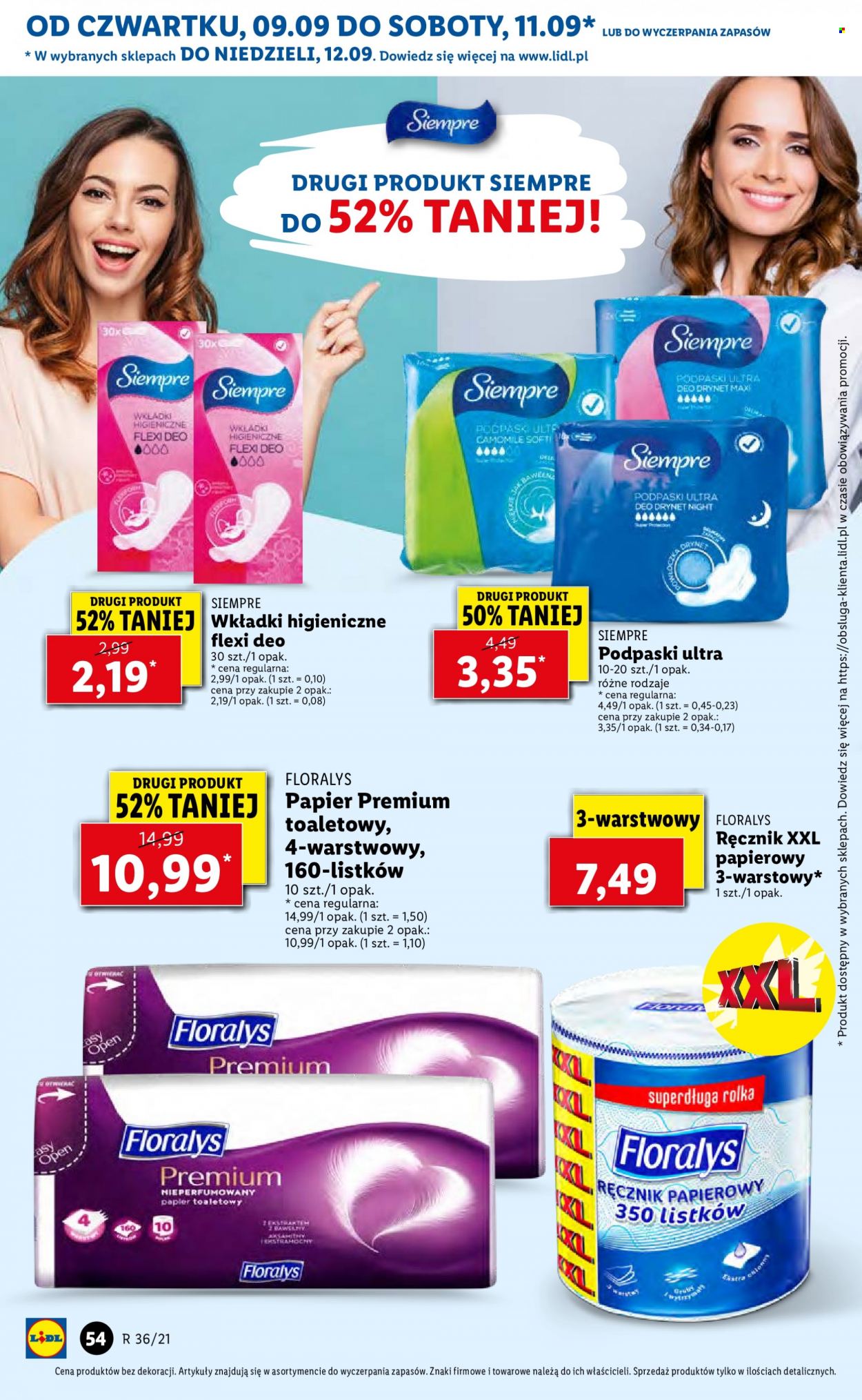 Gazetka Lidl - 9.09.2021 - 12.09.2021. Strona 54