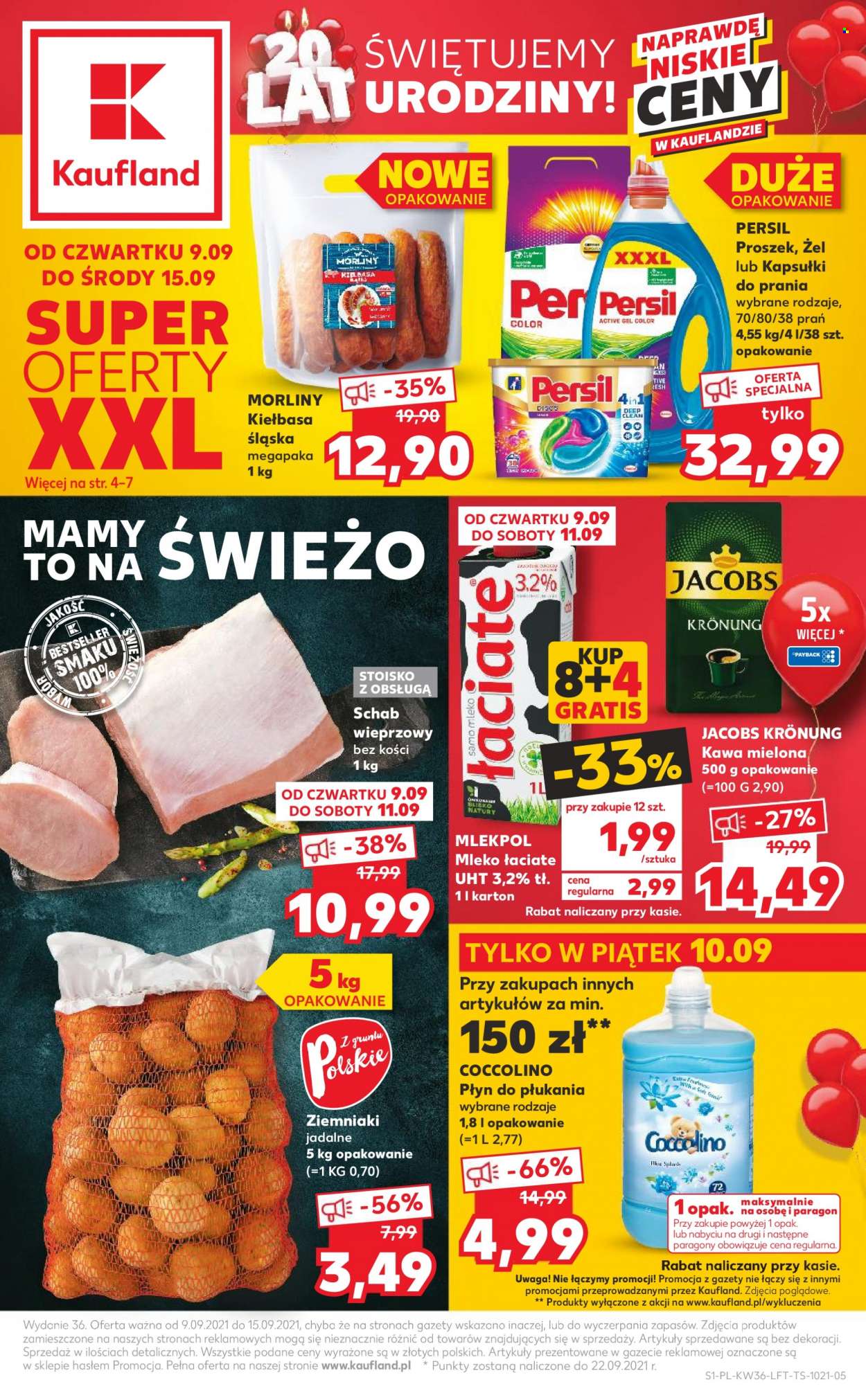 Gazetka Kaufland - 9.09.2021 - 15.09.2021. Strona 1
