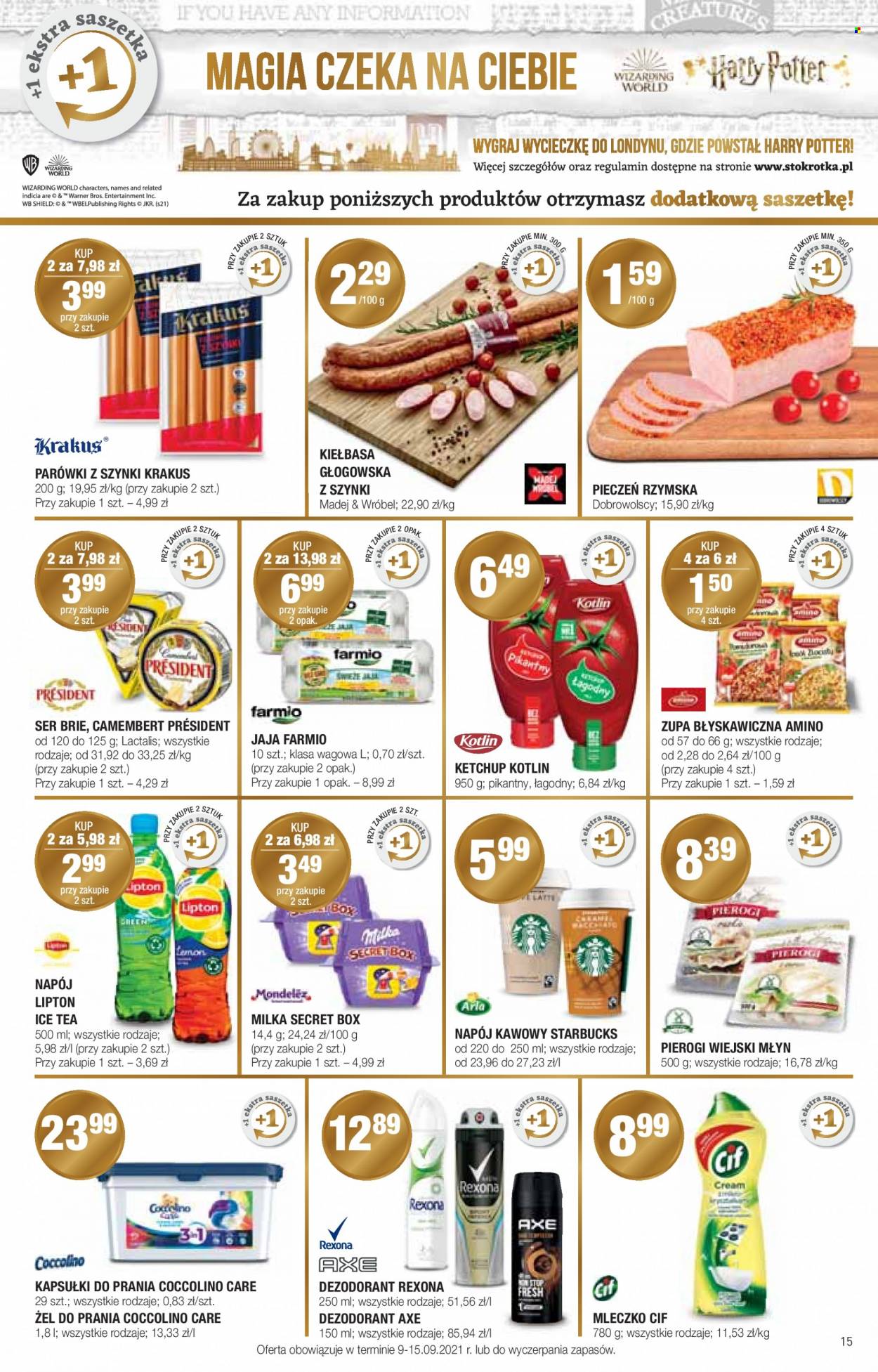 Gazetka Stokrotka Supermarket - 9.09.2021 - 15.09.2021. Strona 15