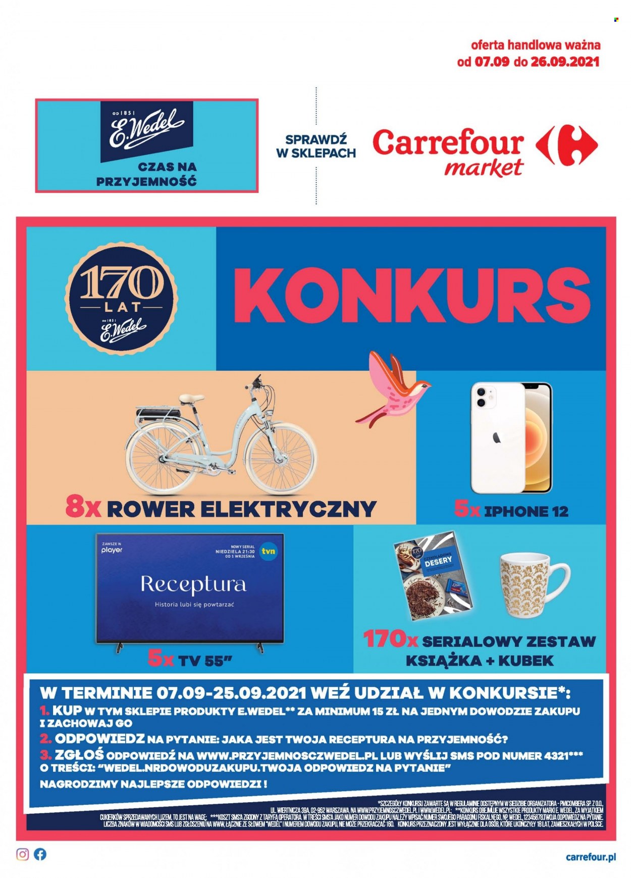 Gazetka Carrefour Market - 7.09.2021 - 26.09.2021. Strona 1