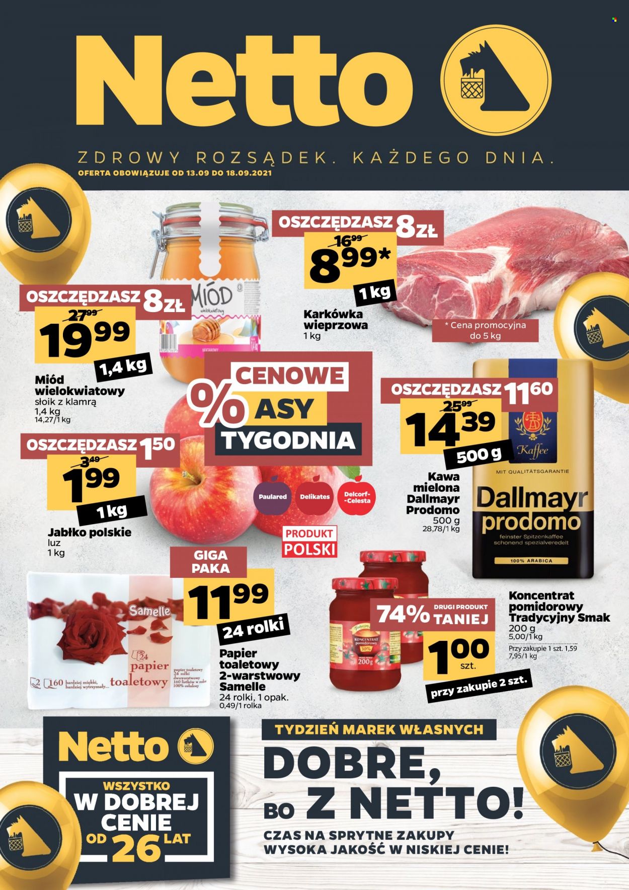 Gazetka Netto - 13.09.2021 - 18.09.2021. Strona 1