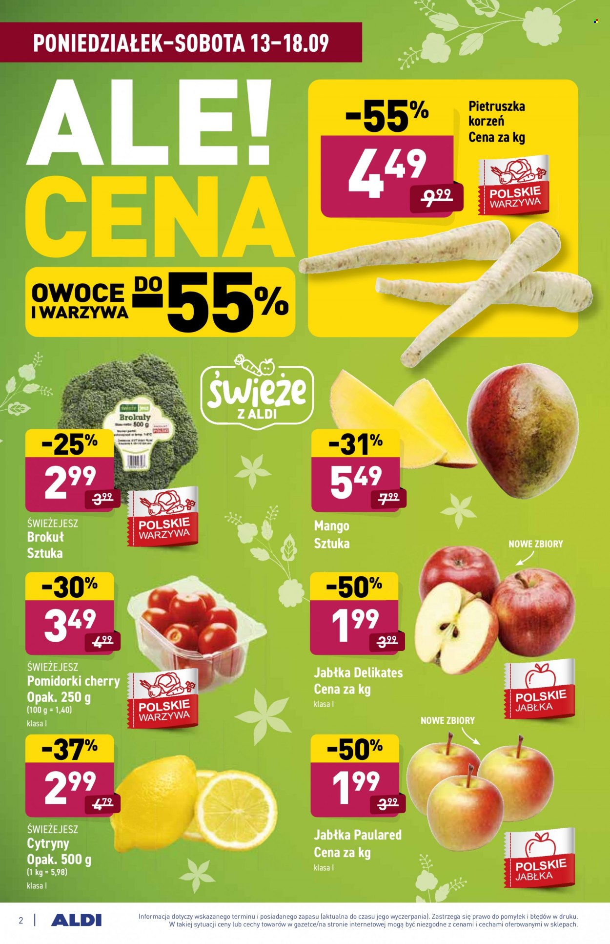 Gazetka ALDI - 13.09.2021 - 18.09.2021. Strona 2