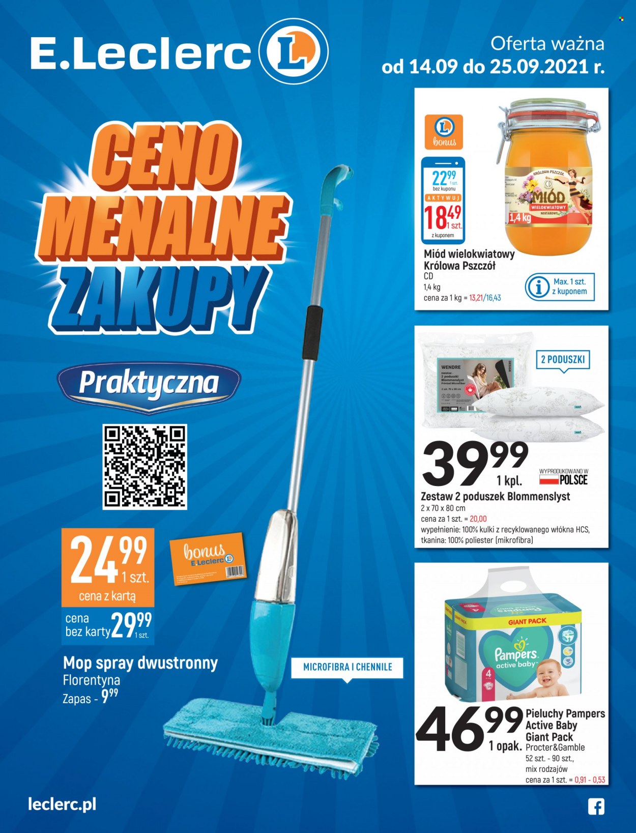 Gazetka E.Leclerc - 14.09.2021 - 25.09.2021. Strona 1