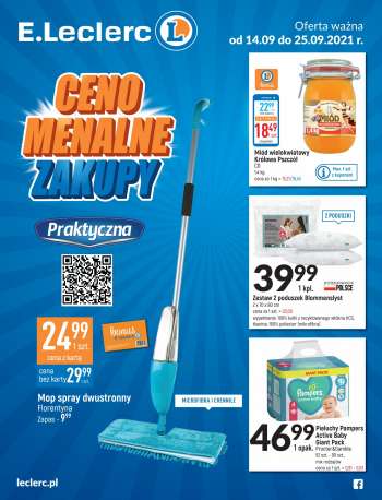 Gazetka E.Leclerc - 14.9.2021 - 25.9.2021.