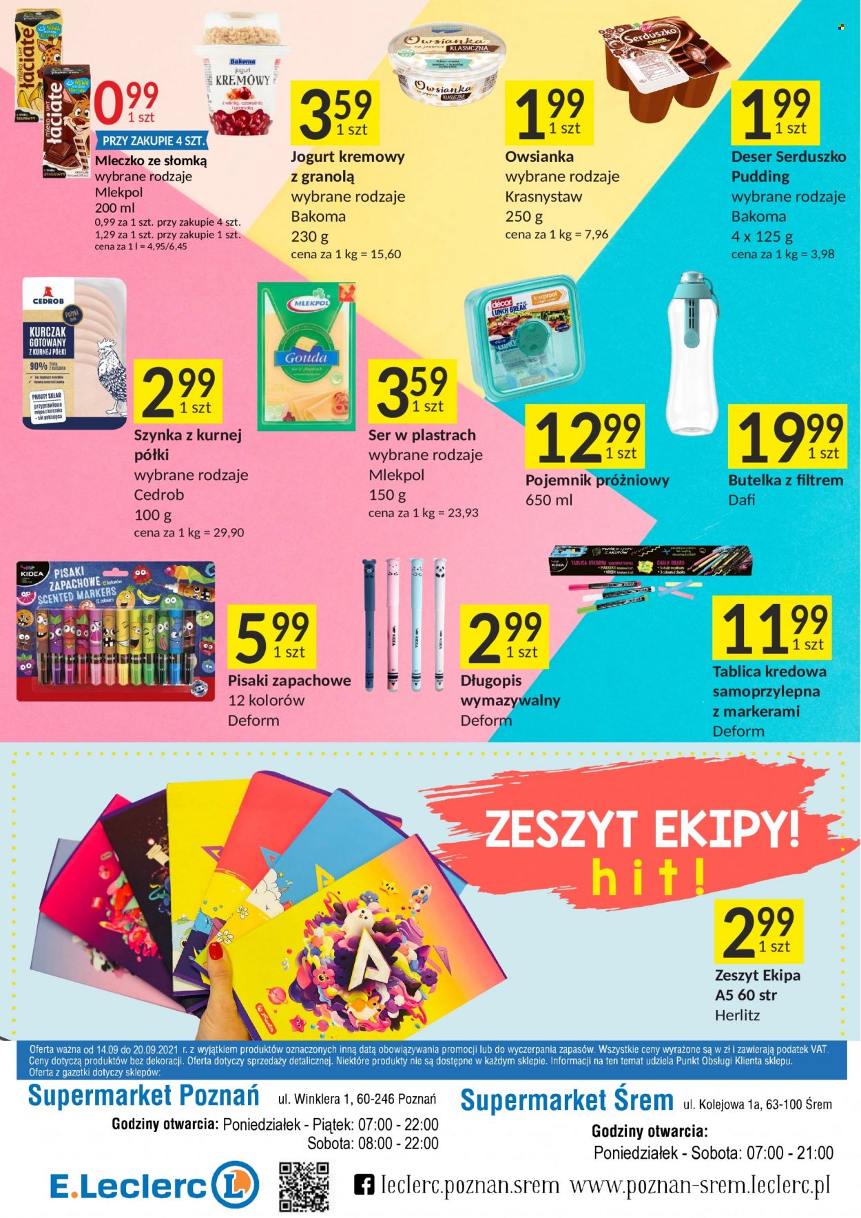 Gazetka E.Leclerc - 14.09.2021 - 20.09.2021. Strona 4