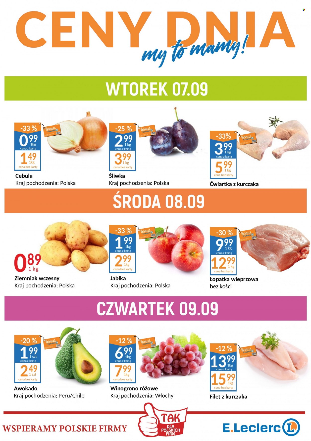 Gazetka E.Leclerc - 7.09.2021 - 12.09.2021. Strona 2