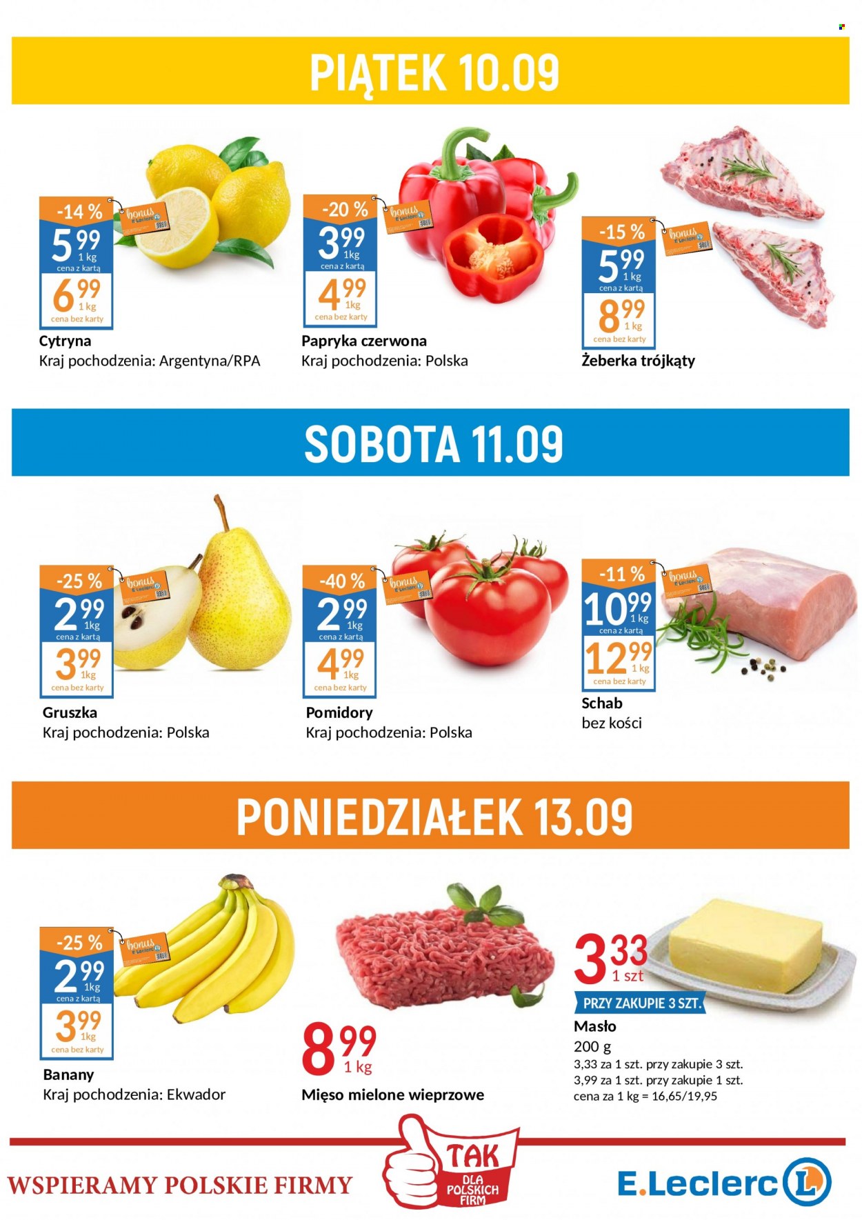 Gazetka E.Leclerc - 7.09.2021 - 12.09.2021. Strona 3