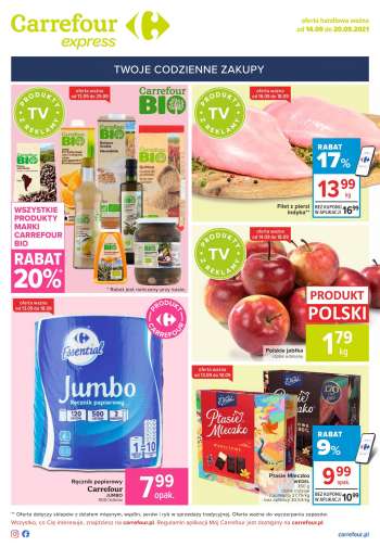 Gazetka Carrefour Express - 14.9.2021 - 20.9.2021.