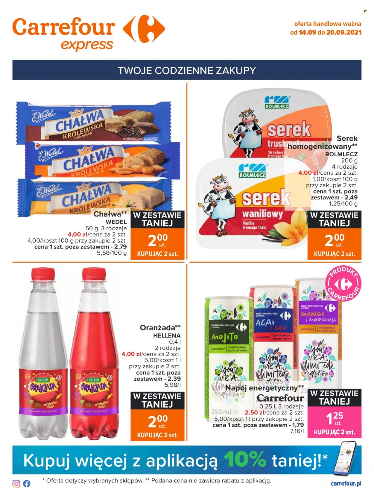 Gazetka Carrefour Express - 14.09.2021 - 20.09.2021. Strona 1