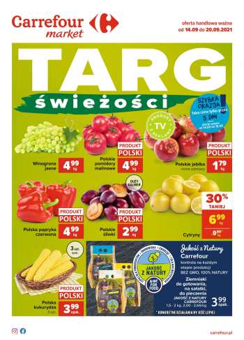 Gazetka Carrefour Market - 14.9.2021 - 20.9.2021.