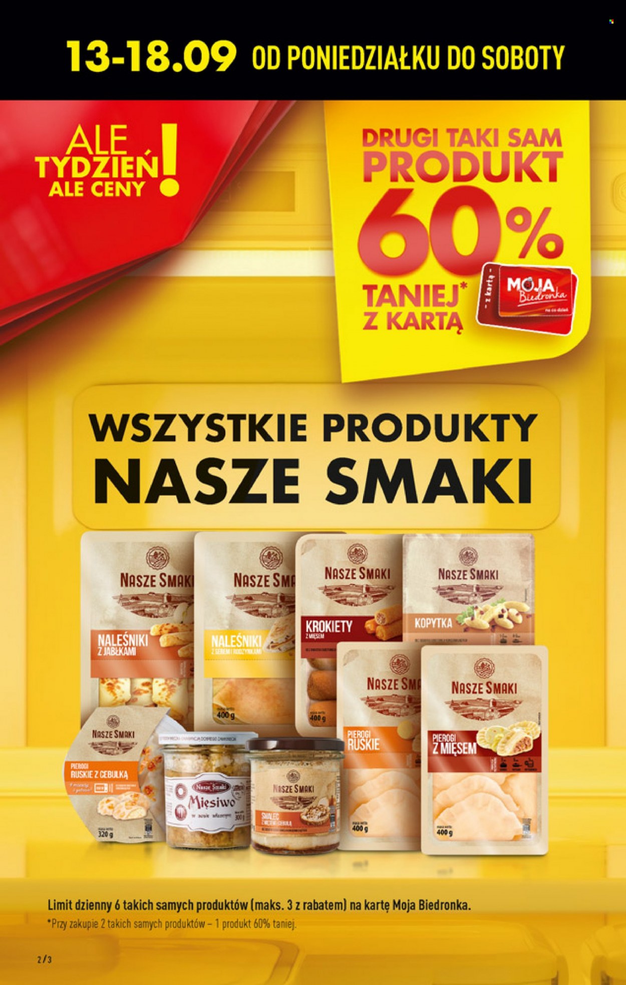 Gazetka Biedronka - 13.09.2021 - 18.09.2021. Strona 2