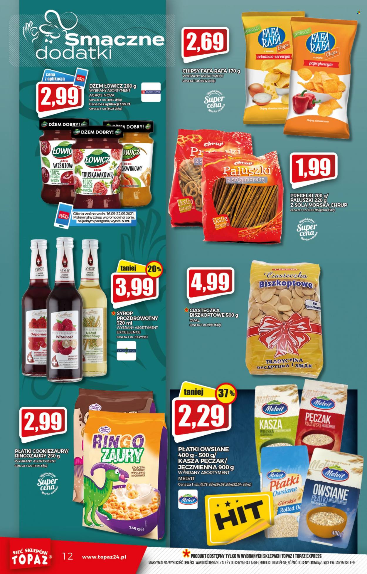 Gazetka Topaz - 16.09.2021 - 22.09.2021. Strona 12