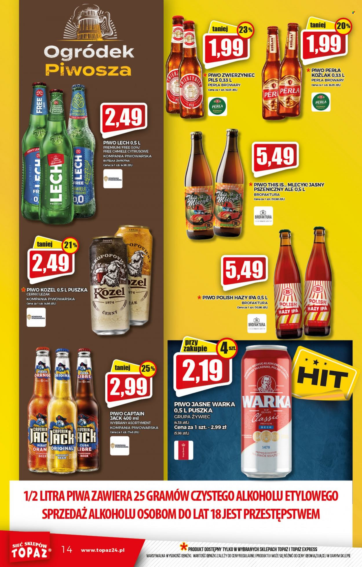 Gazetka Topaz - 16.09.2021 - 22.09.2021. Strona 14