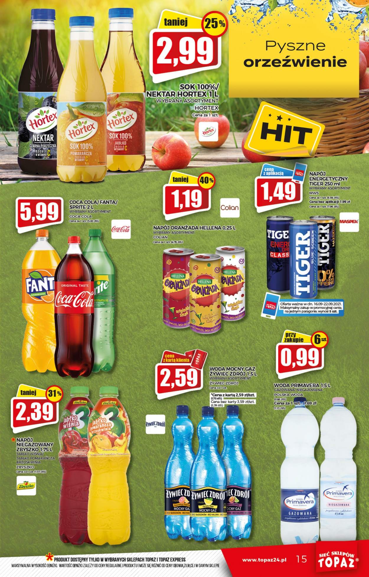 Gazetka Topaz - 16.09.2021 - 22.09.2021. Strona 15