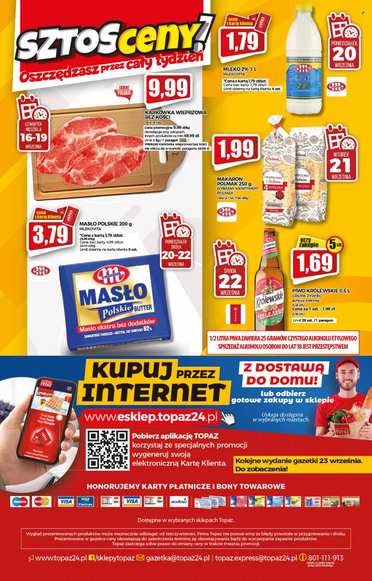 Gazetka Topaz - 16.09.2021 - 22.09.2021. Strona 20