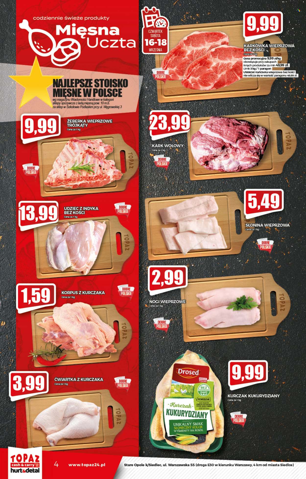 Leták Topaz Cash&Carry - 16.9.2021 - 22.9.2021. Strana 4