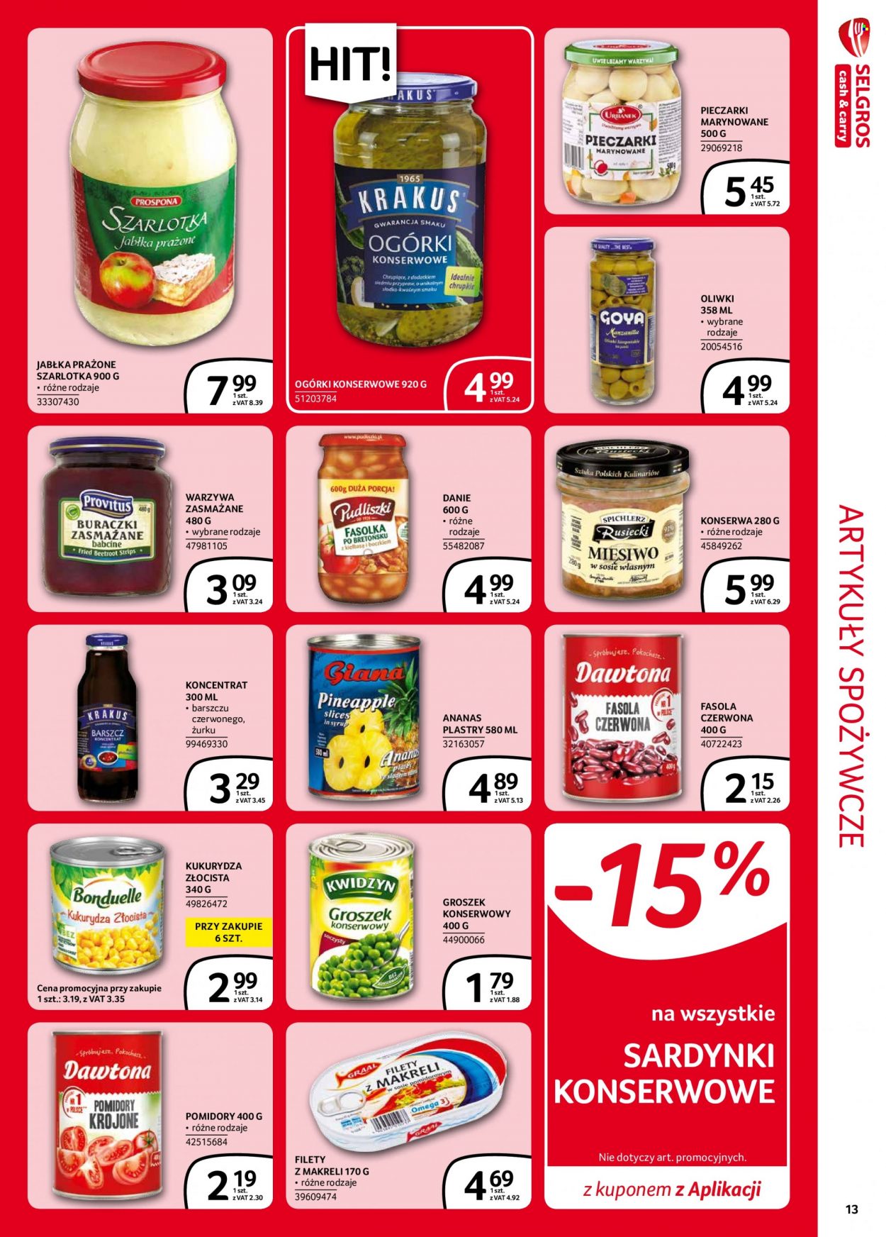 Gazetka Selgros - 16.09.2021 - 29.09.2021. Strona 13