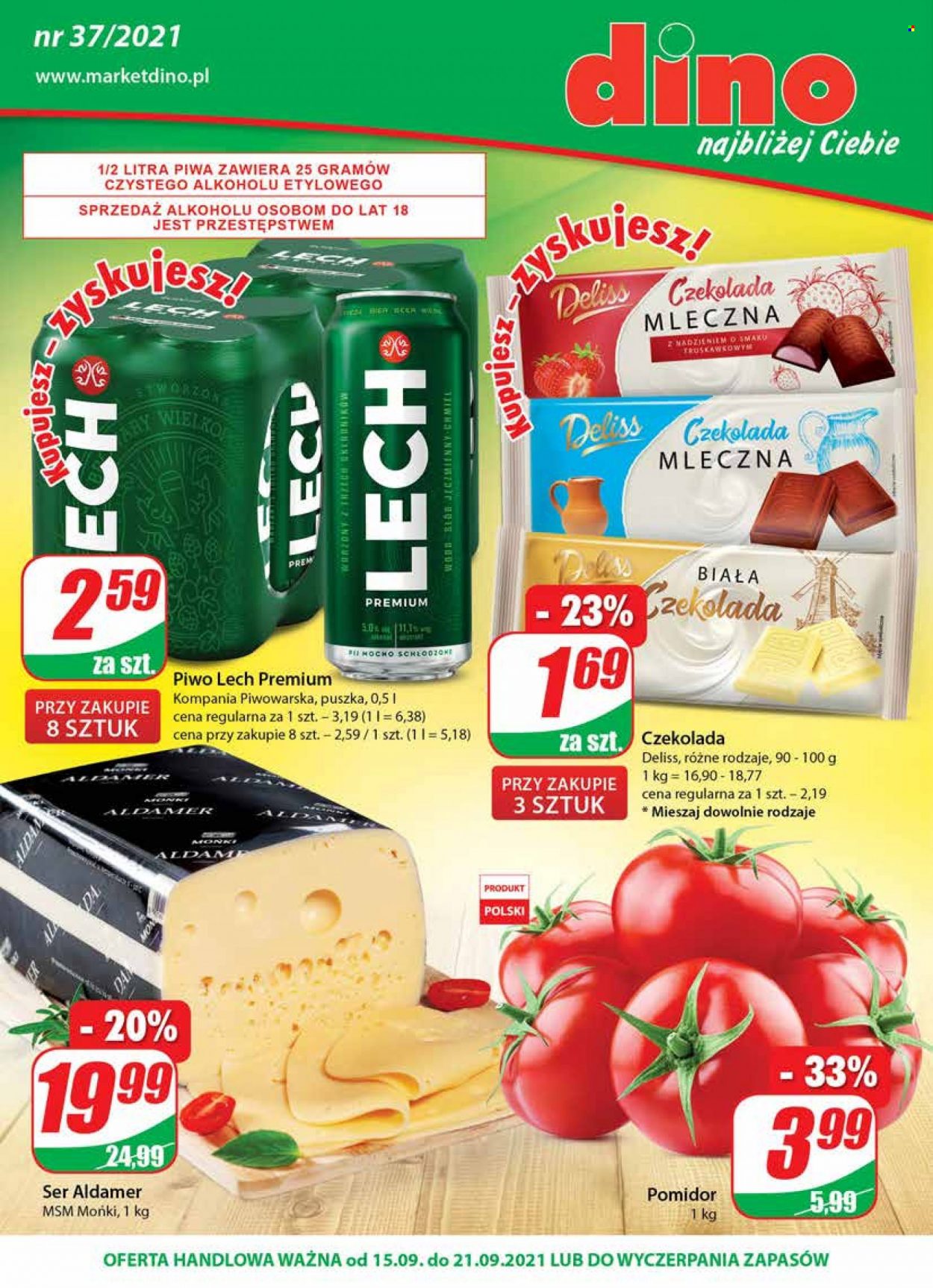 Gazetka Dino - 15.09.2021 - 21.09.2021. Strona 1