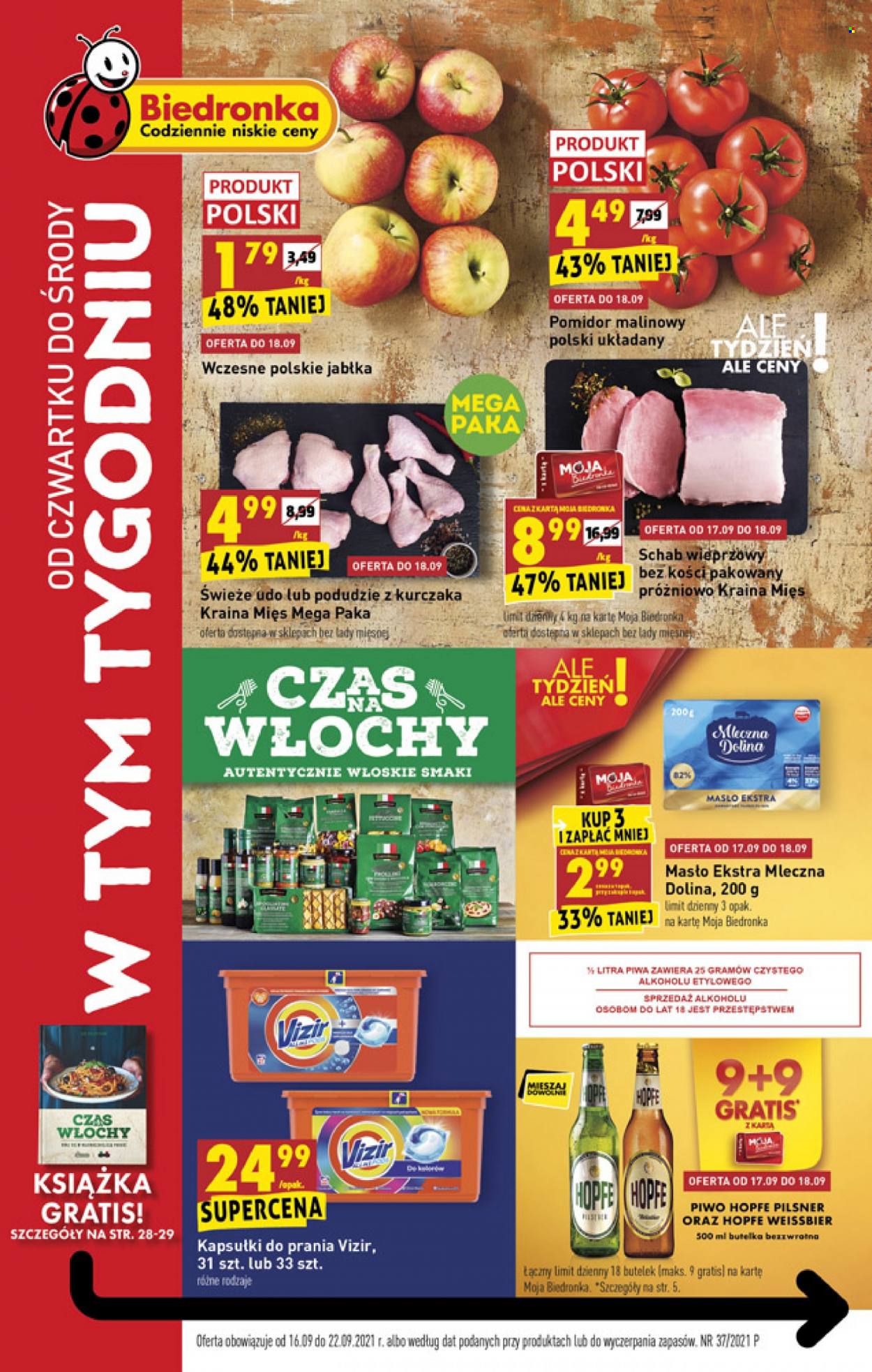 Gazetka Biedronka - 16.09.2021 - 22.09.2021. Strona 1