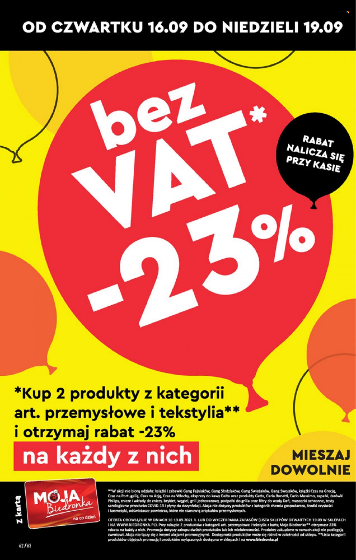 Gazetka Biedronka - 16.09.2021 - 22.09.2021. Strona 62