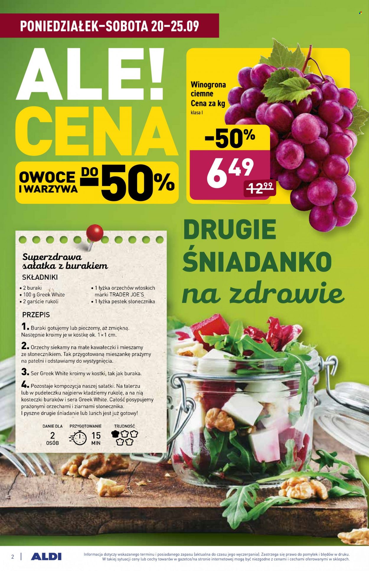 Gazetka ALDI - 20.09.2021 - 25.09.2021. Strona 2