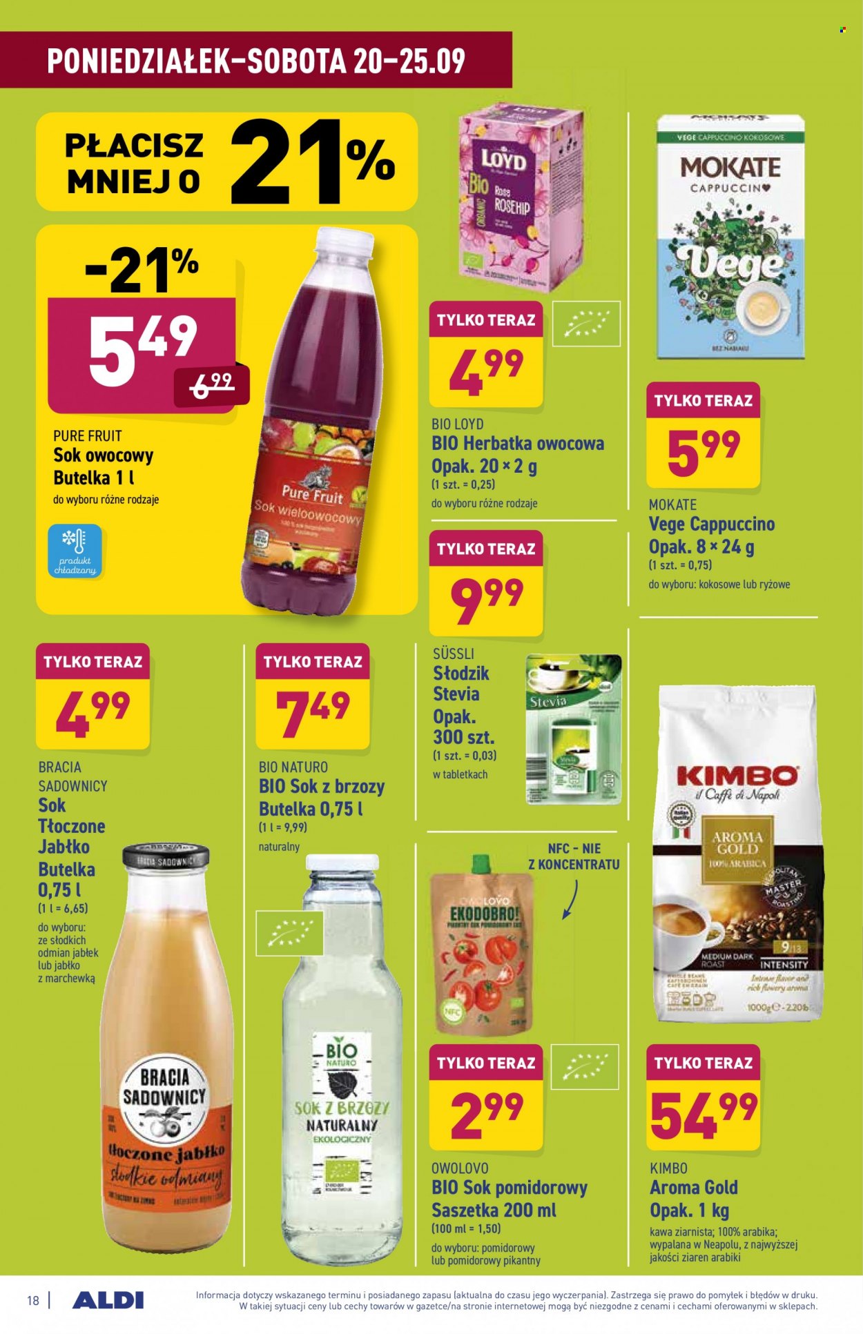 Gazetka ALDI - 20.09.2021 - 25.09.2021. Strona 18