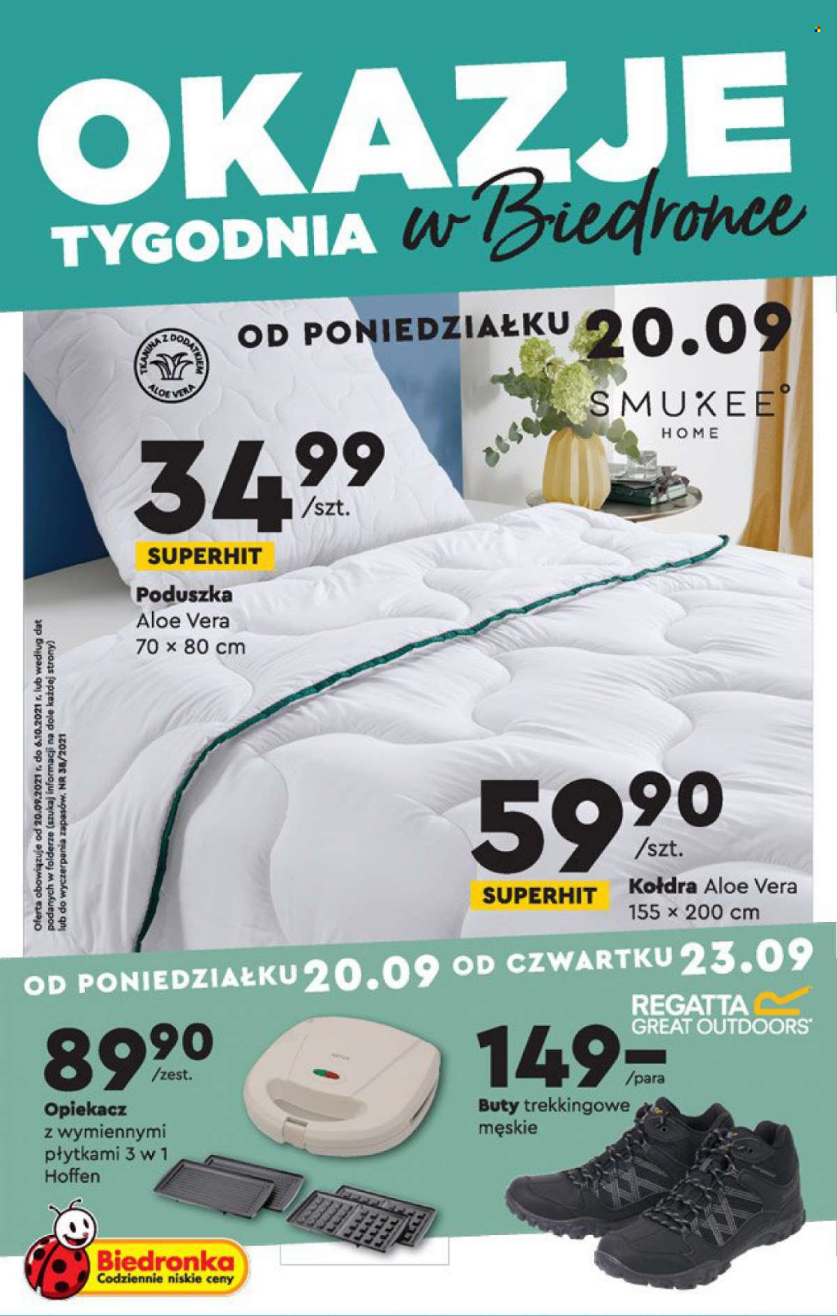 Gazetka Biedronka - 20.09.2021 - 6.10.2021. Strona 1