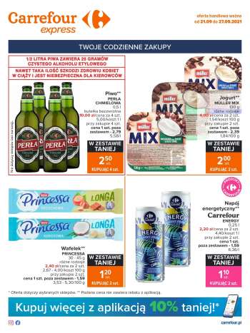 Gazetka Carrefour Express - 21.9.2021 - 27.9.2021.