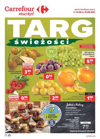 Gazetka Carrefour Market - 21.9.2021 - 27.9.2021.