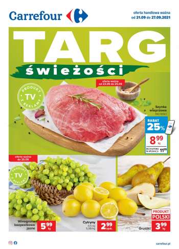 Gazetka Carrefour - 21.9.2021 - 27.9.2021.