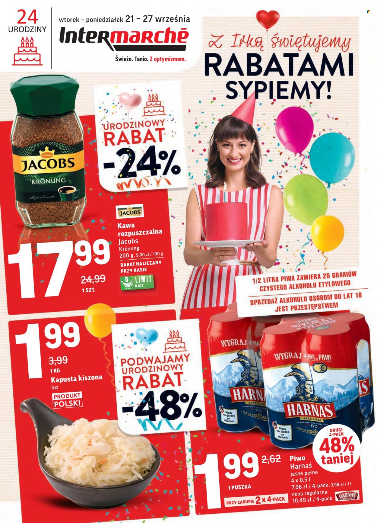 Gazetka Intermarché - 21.09.2021 - 27.09.2021. Strona 1