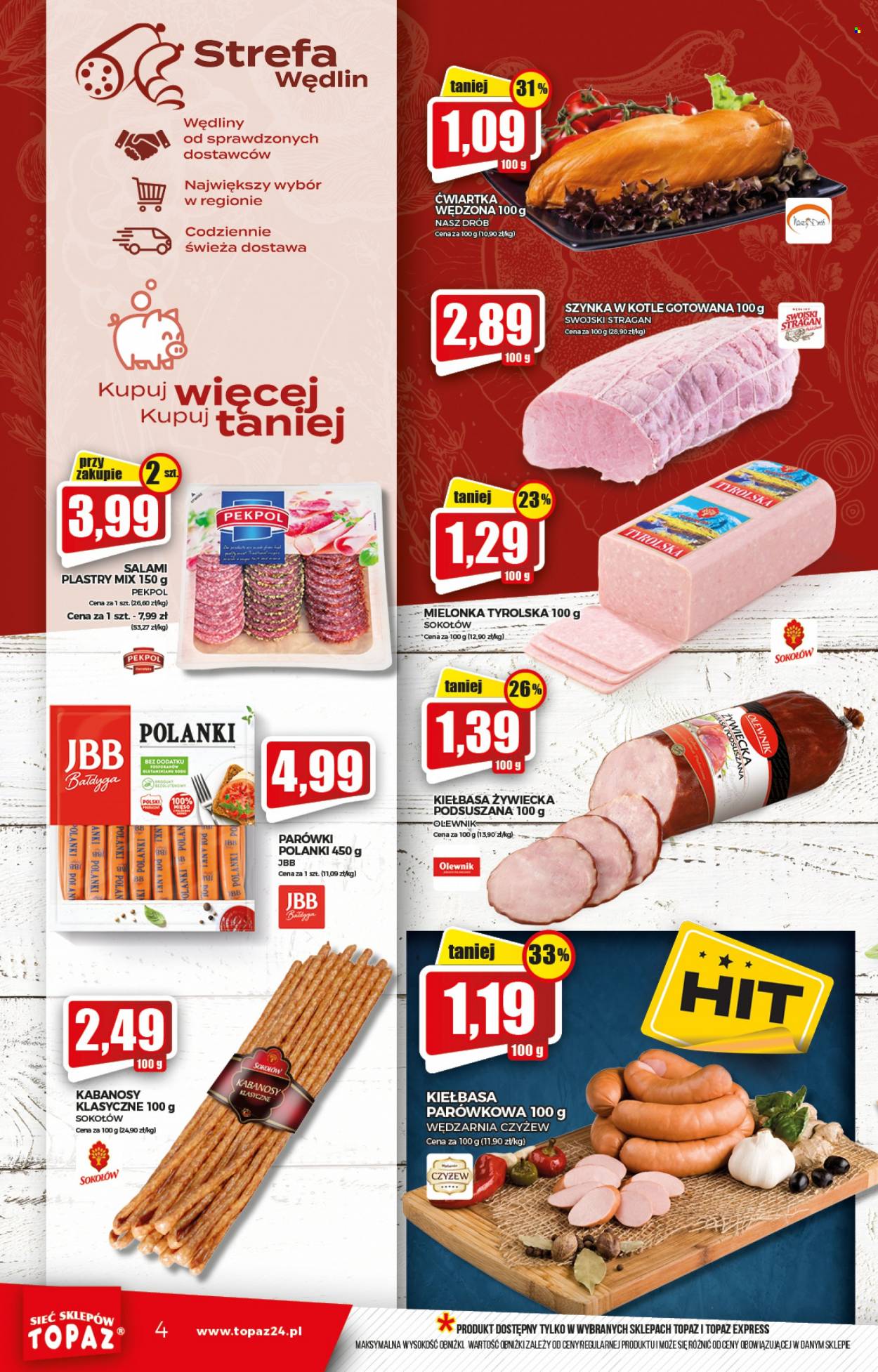 Gazetka Topaz - 23.09.2021 - 29.09.2021. Strona 4
