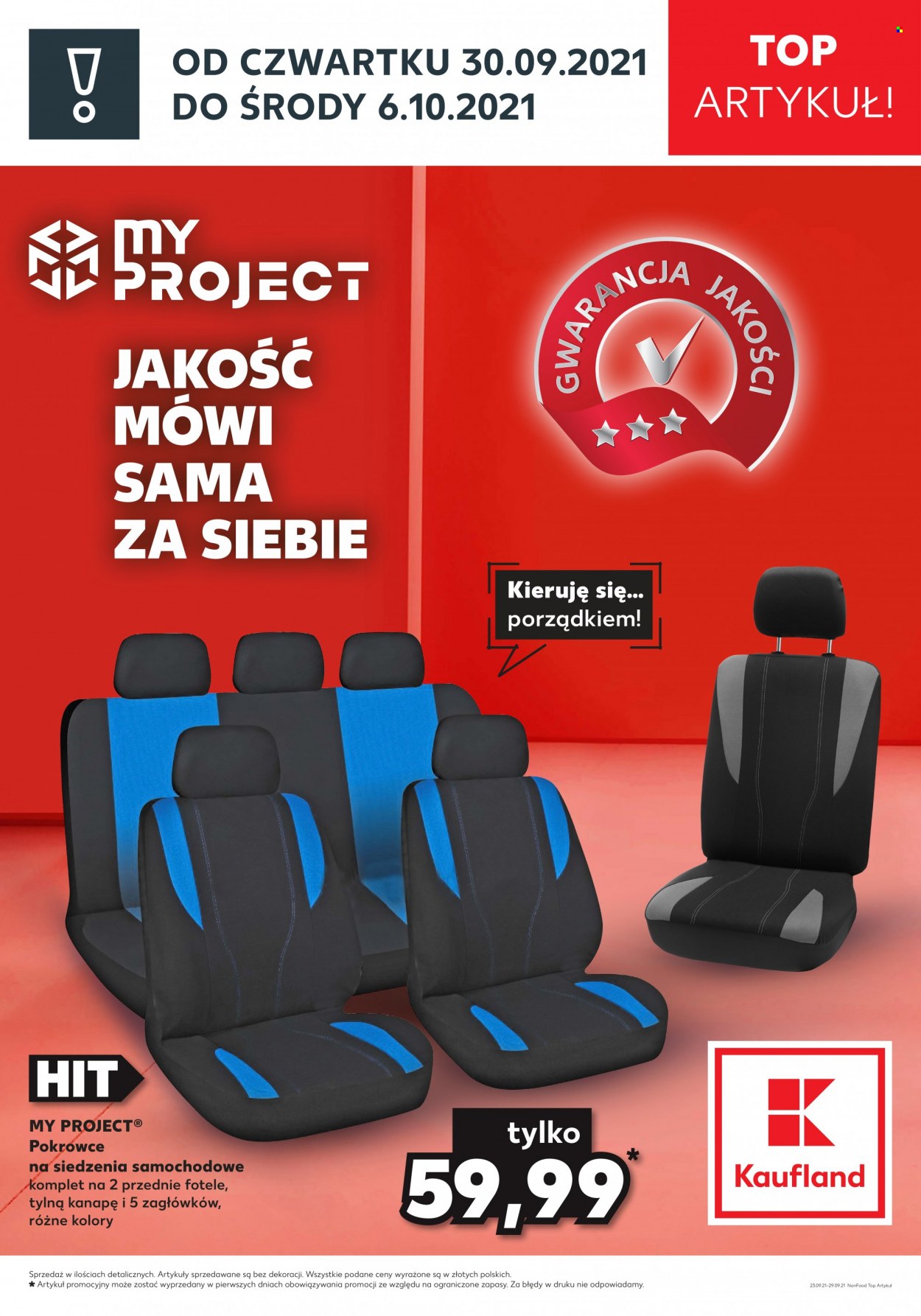 Gazetka Kaufland - 30.09.2021 - 6.10.2021. Strona 1