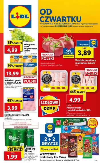 Gazetka Lidl - 23.09.2021 - 26.09.2021.