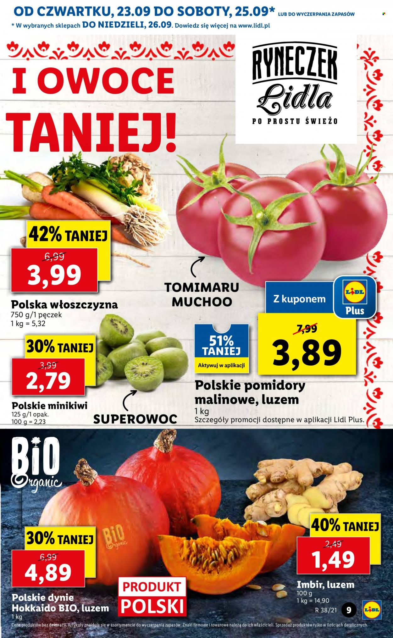 Gazetka Lidl - 23.09.2021 - 26.09.2021. Strona 9