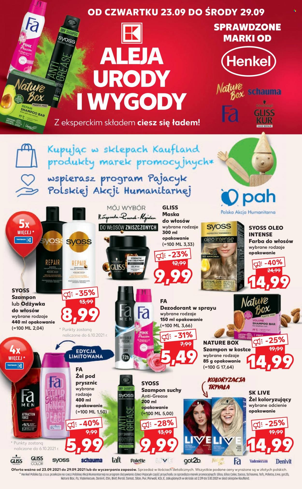 Gazetka Kaufland - 23.09.2021 - 29.09.2021. Strona 1