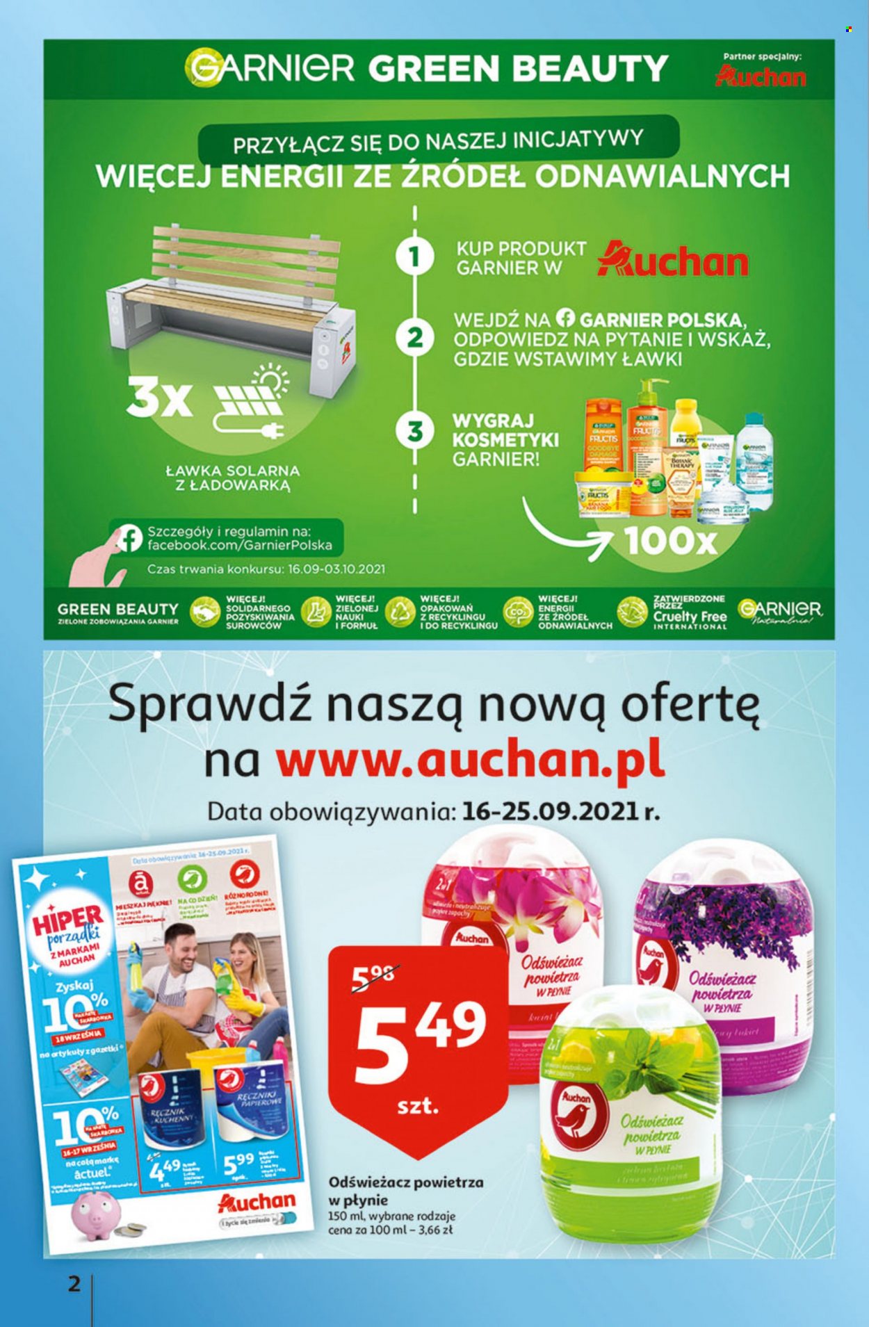 Gazetka Auchan - 16.09.2021 - 22.09.2021. Strona 2
