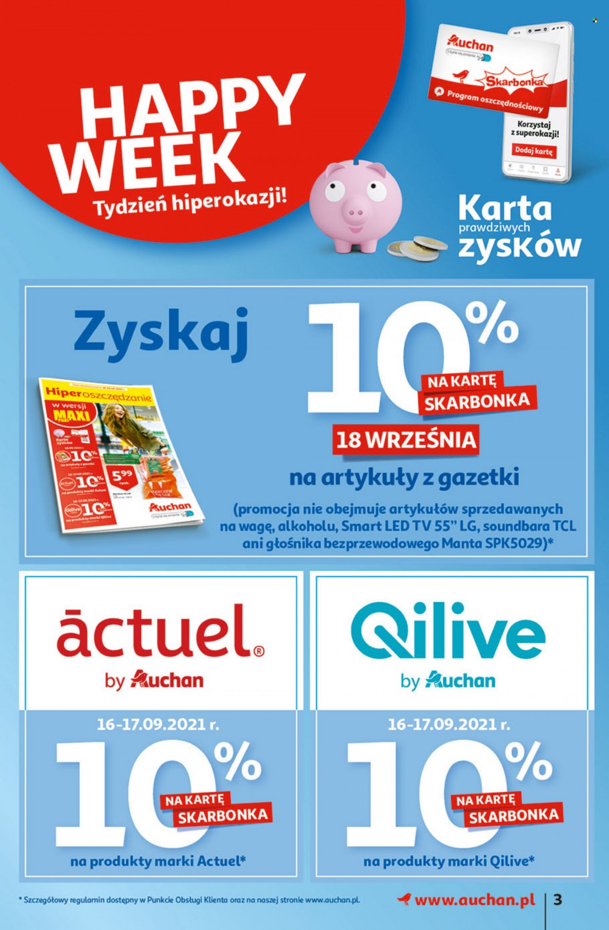 Gazetka Auchan - 16.09.2021 - 22.09.2021. Strona 3