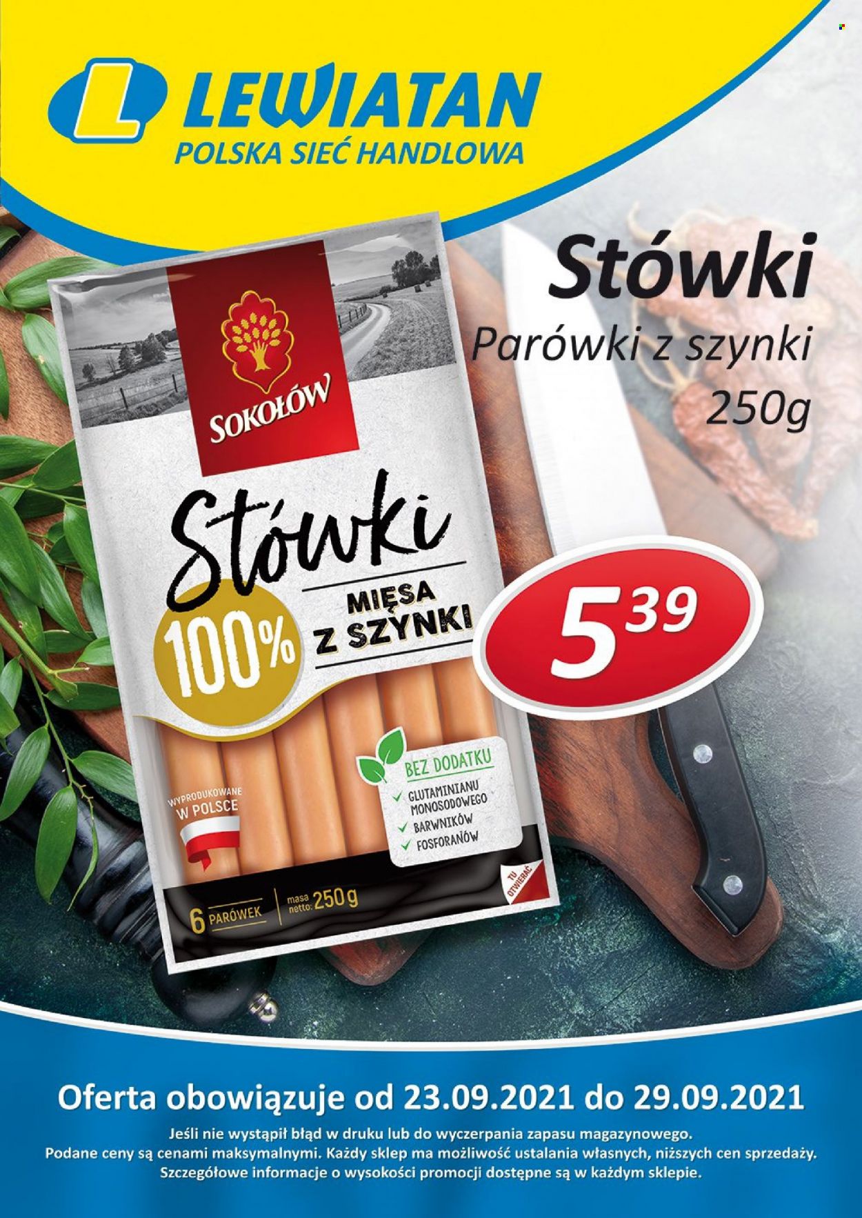 Gazetka Lewiatan - 23.09.2021 - 29.09.2021. Strona 4